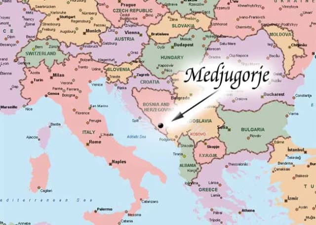 Gdzie dokładnie leży Medjugorie? Sprawdź, w jakim kraju się znajduje!